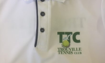 Flocage sur Polo pour le Trouville Tennis Club