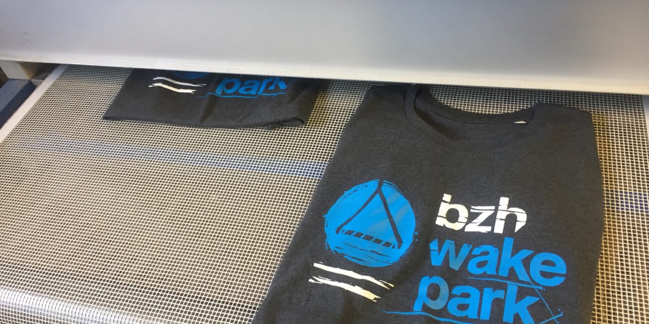Impression de Tee shirts en Sérigraphie pour un Wake Park