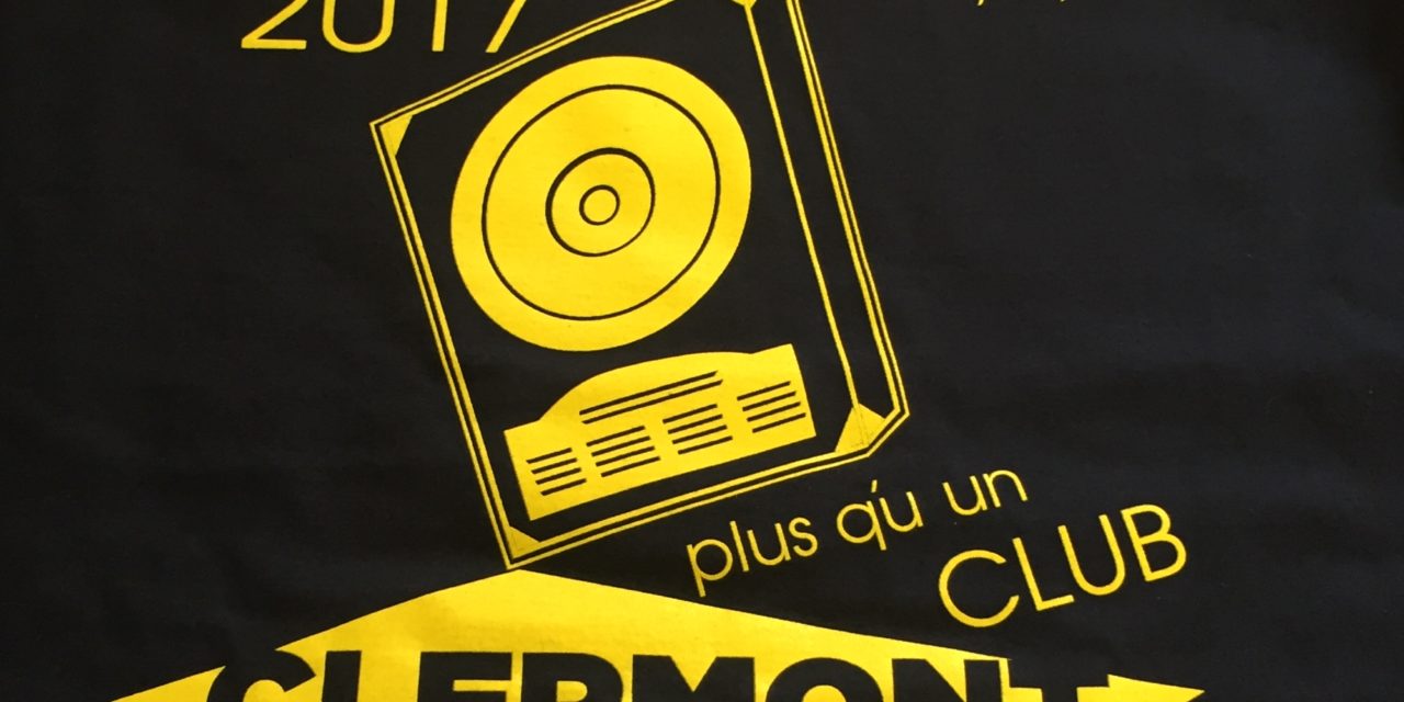 Les Tee shirts Champion de France 2017 pour les supporters du Clermont Rugby –