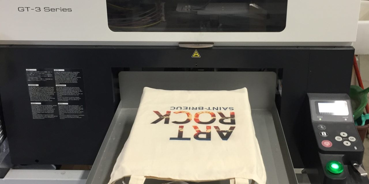 Tote Bag Personnalisé pour le Festival Art rock St Brieuc
