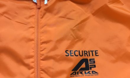 Kway Personnalisé pour Arka sécurité à Rennes