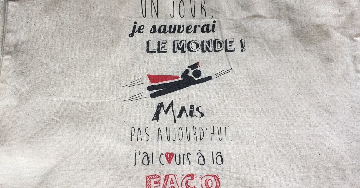 Tote Bag Publicitaire pour la Faculté de Paris